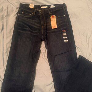 New Levi’s 505 Straight Jeans – Size 14 Long (W32 L34)